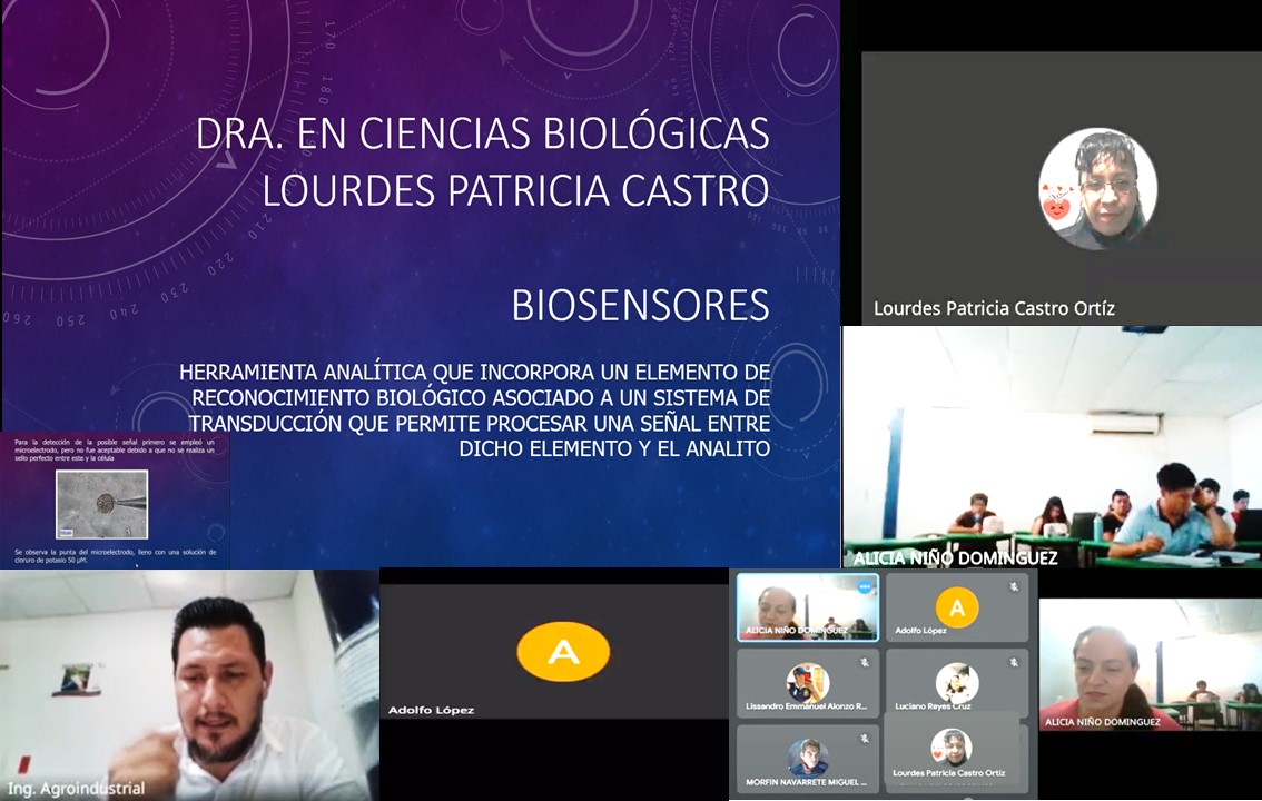 UPTap realizó plática virtual “Biosensores: investigación,  desarrollo y experiencias en México”