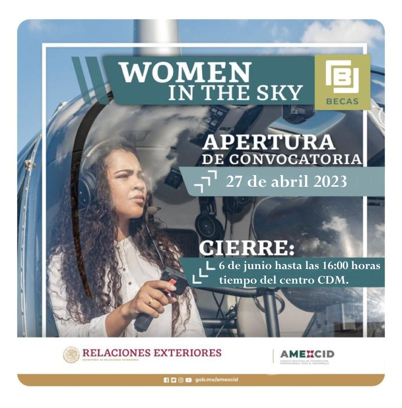 Programa Women In The Sky - Convocatoria 2023