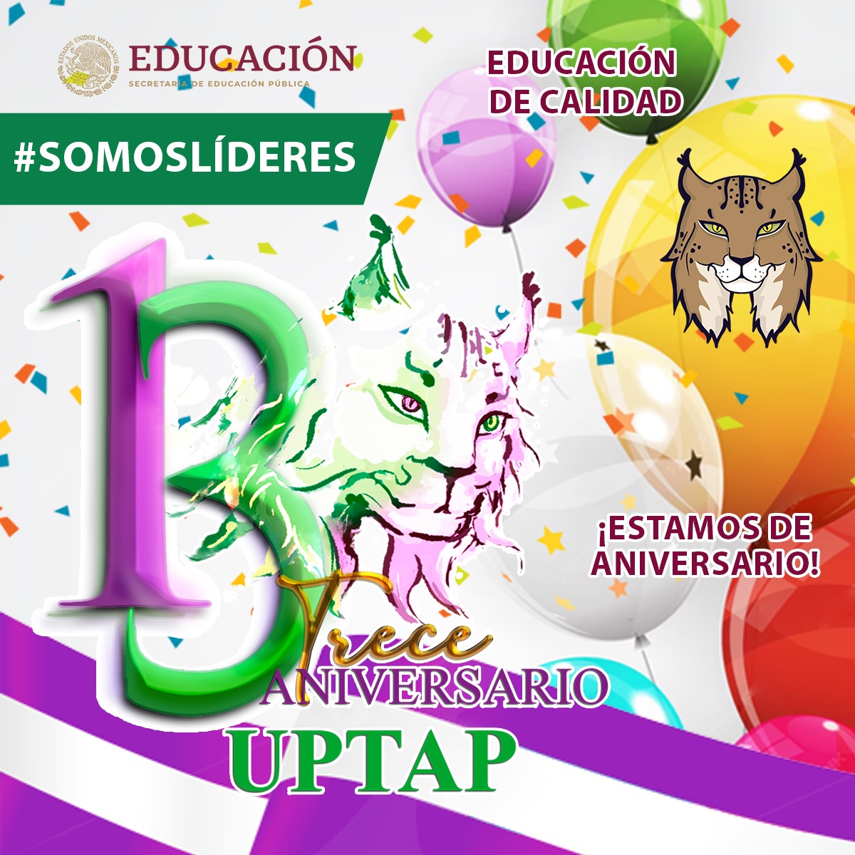13 aniversario de la Universidad Politécnica de Tapachula (UPTAP)
